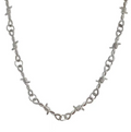 Men's Hip Hop Thorn Choker Necklace – Edgy Punk Statement Chain