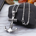 Fashion Nordic Boat Anchor Necklace
