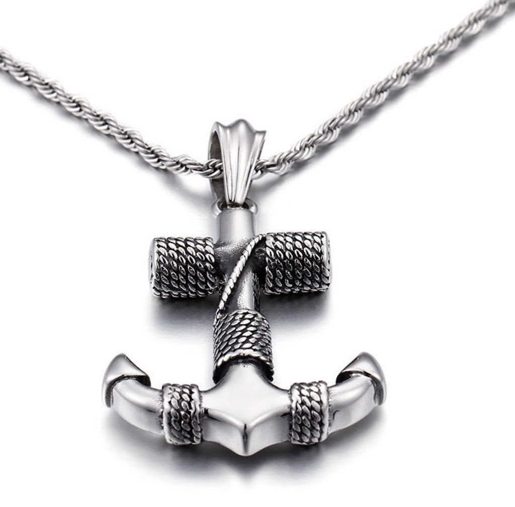 Fashion Nordic Boat Anchor Necklace