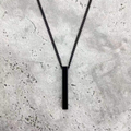 Men's Geometric Rectangle Pendant Necklace