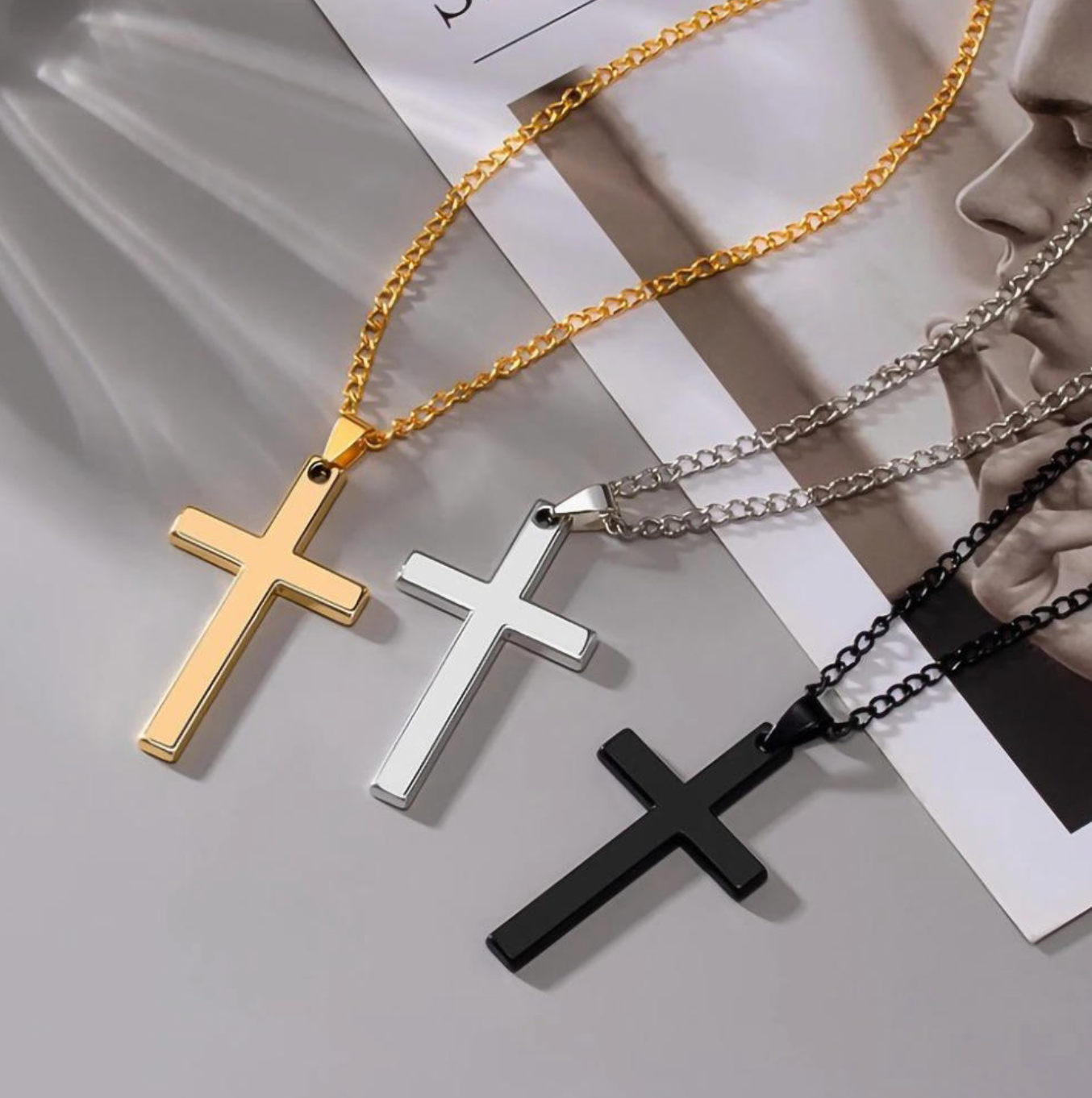 Men's Classic Chain Necklace – Sleek Minimalist Everyday Accessory