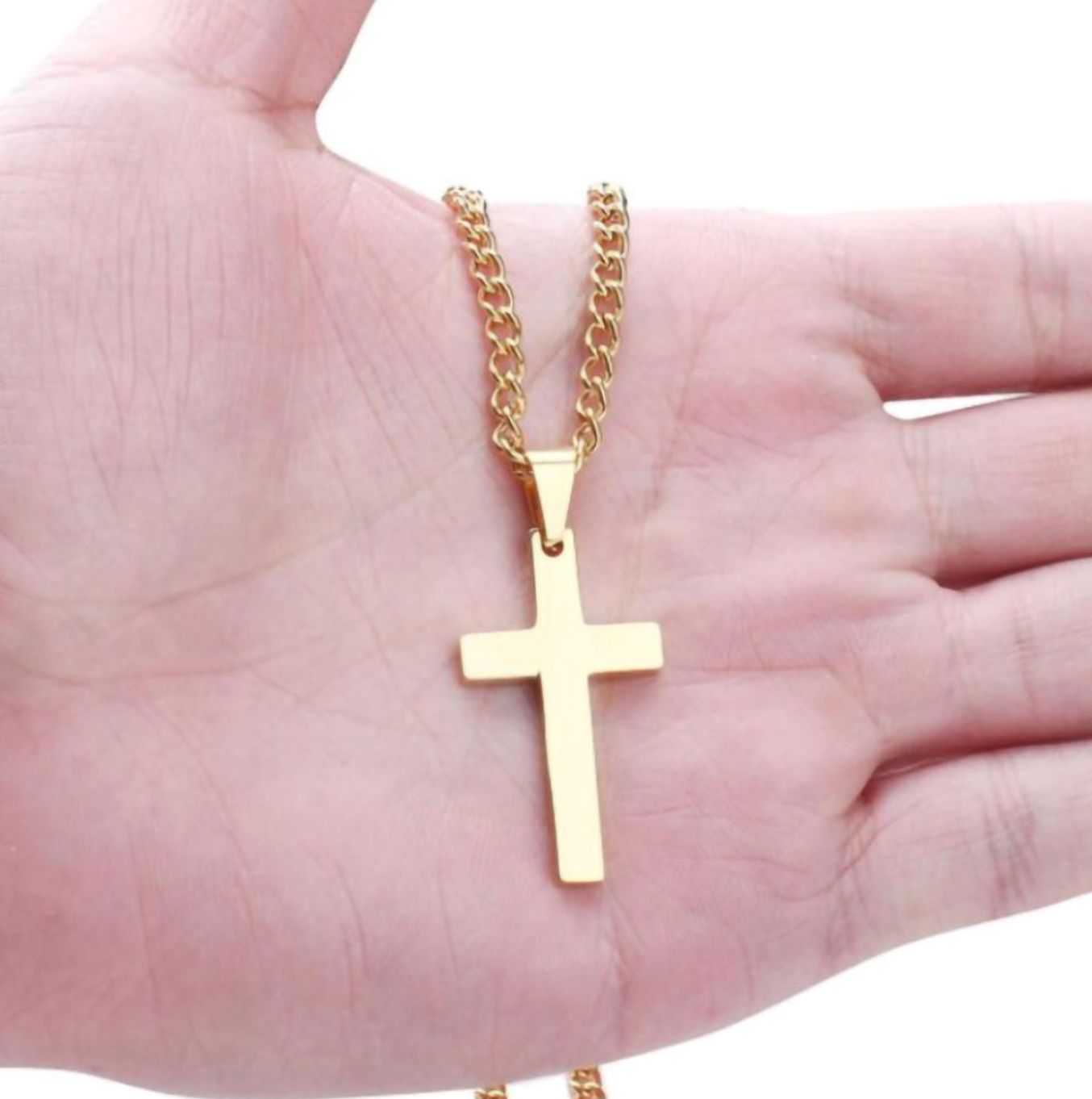 Men's Classic Chain Necklace – Sleek Minimalist Everyday Accessory