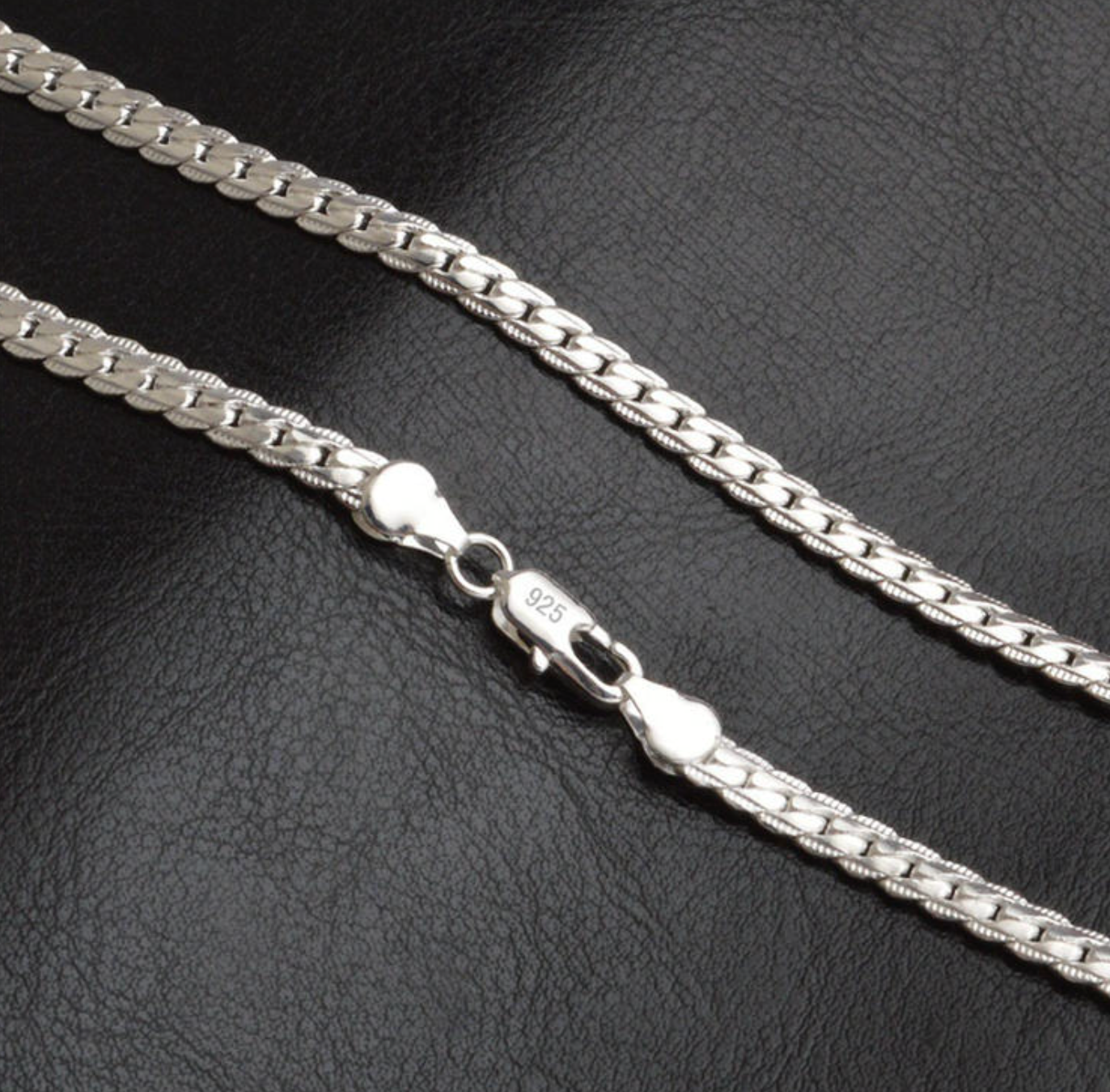 18K Gold Plated Men's Necklace – Stylish Modern Chain for Everyday Wear