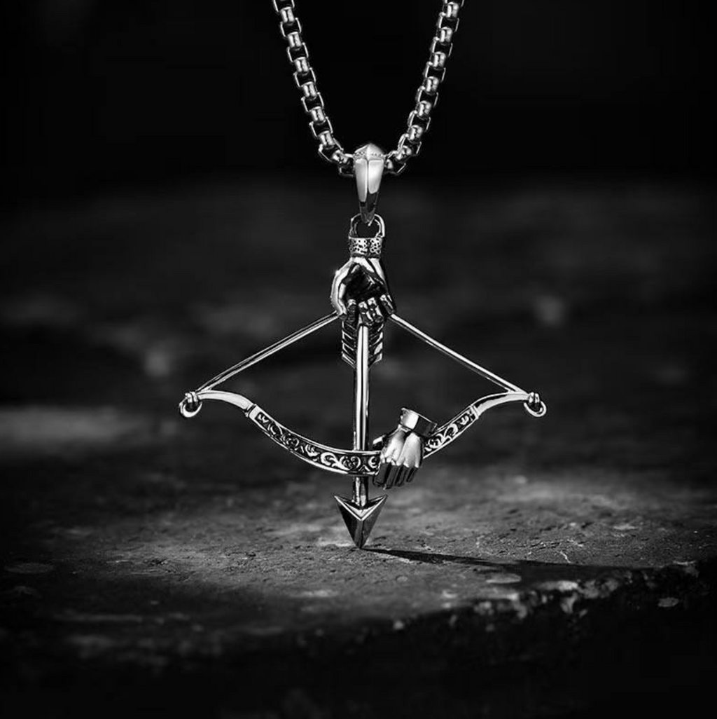 Men's Stainless Steel Pendant Necklace – Versatile Modern Statement Chain