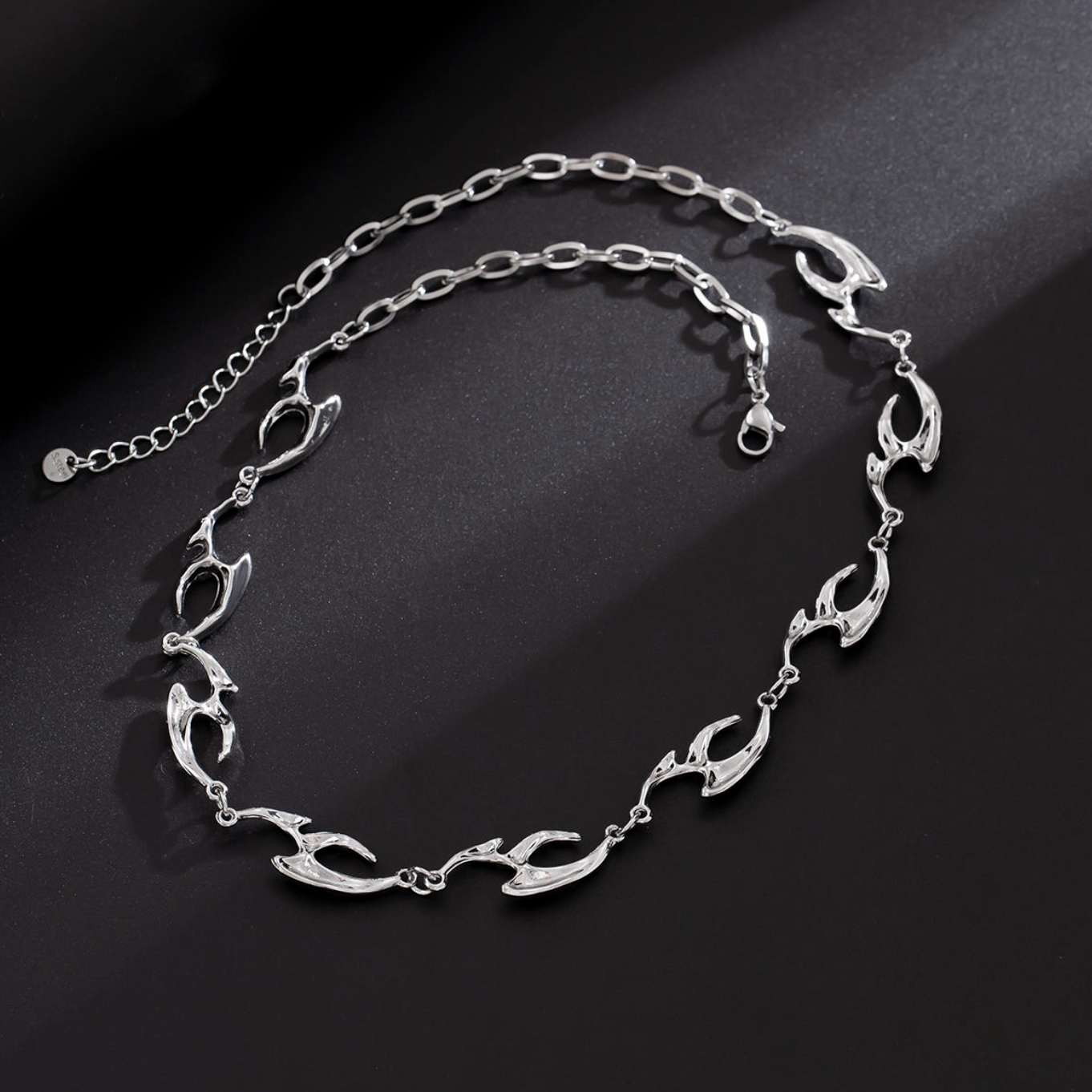 Men's Hip Hop Irregular Pendant Necklace – Bold Streetwear Statement Chain
