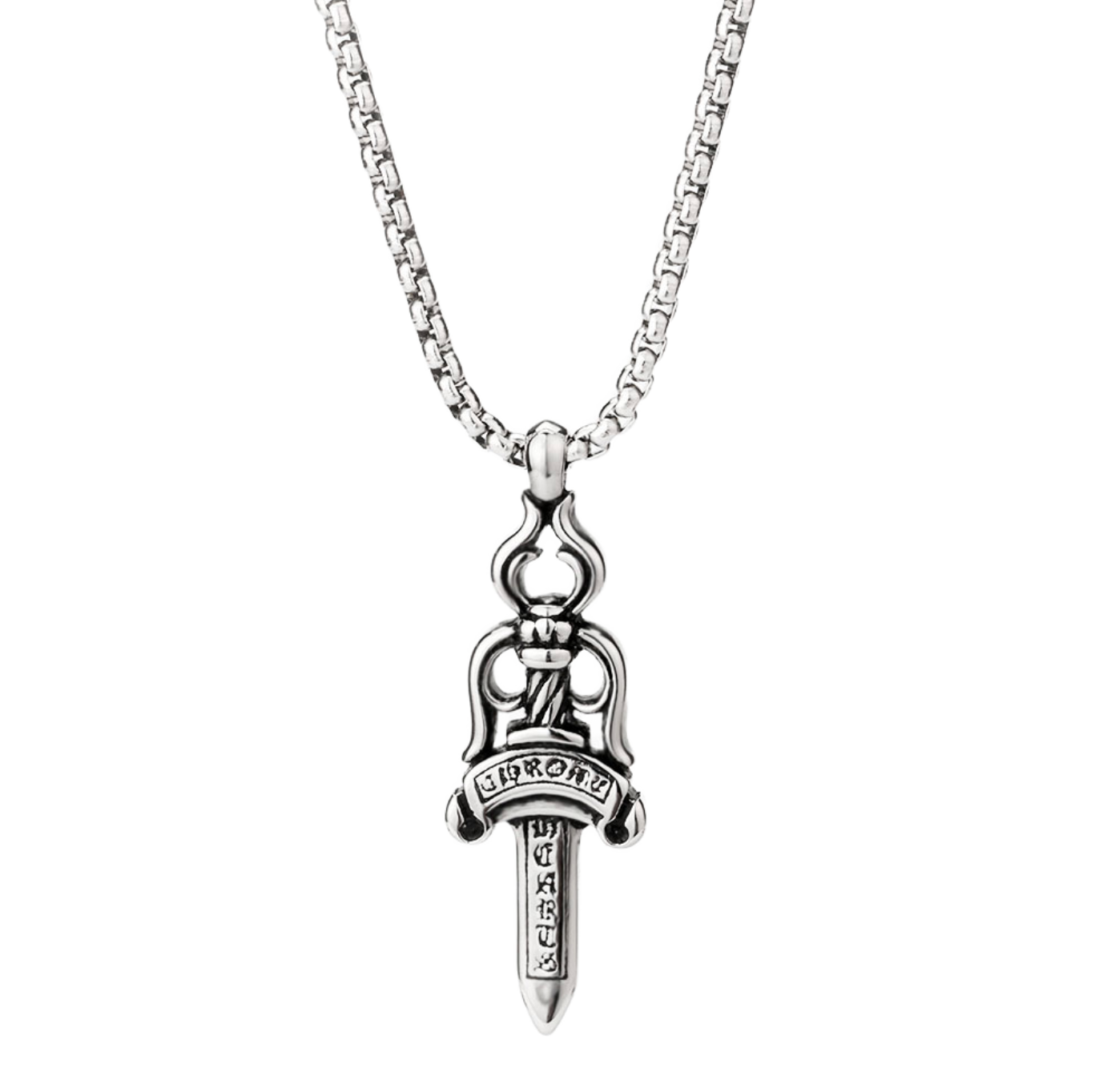 Men's Hip Hop Stainless Steel Necklace – Bold Urban Statement Chain