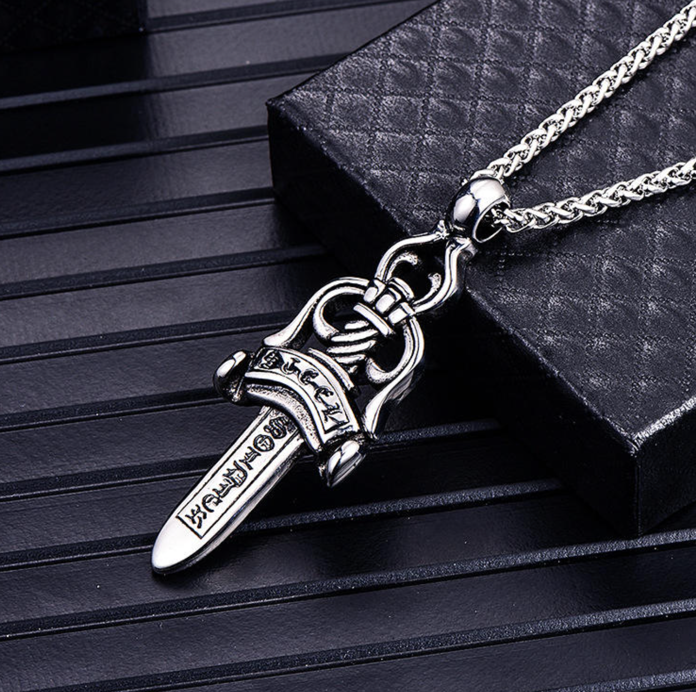 Men's Hip Hop Stainless Steel Necklace – Bold Urban Statement Chain